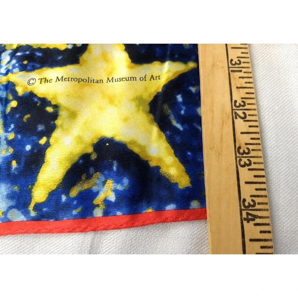 The Metropolitan Museum Of Art 100% Silk Scarf Signac Feneon Kaleidoscope Japan
